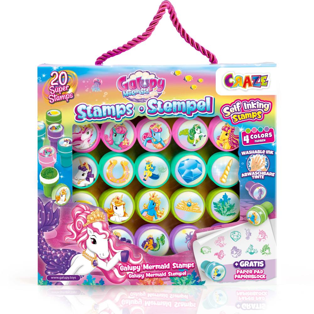 SET STAMPILE SIRENA GALUPY - CRAZE (CRZ47446)