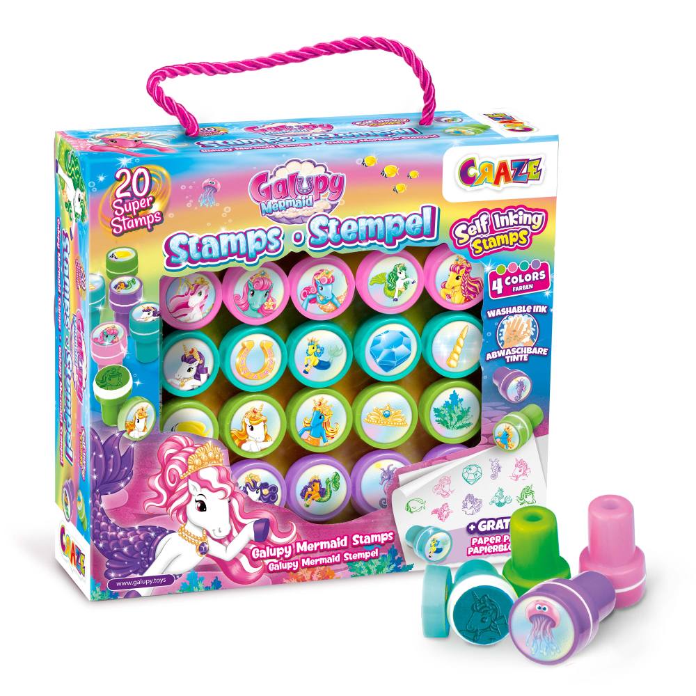 SET STAMPILE SIRENA GALUPY - CRAZE (CRZ47446)