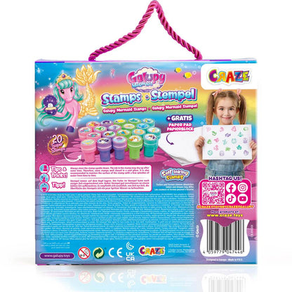 SET STAMPILE SIRENA GALUPY - CRAZE (CRZ47446)