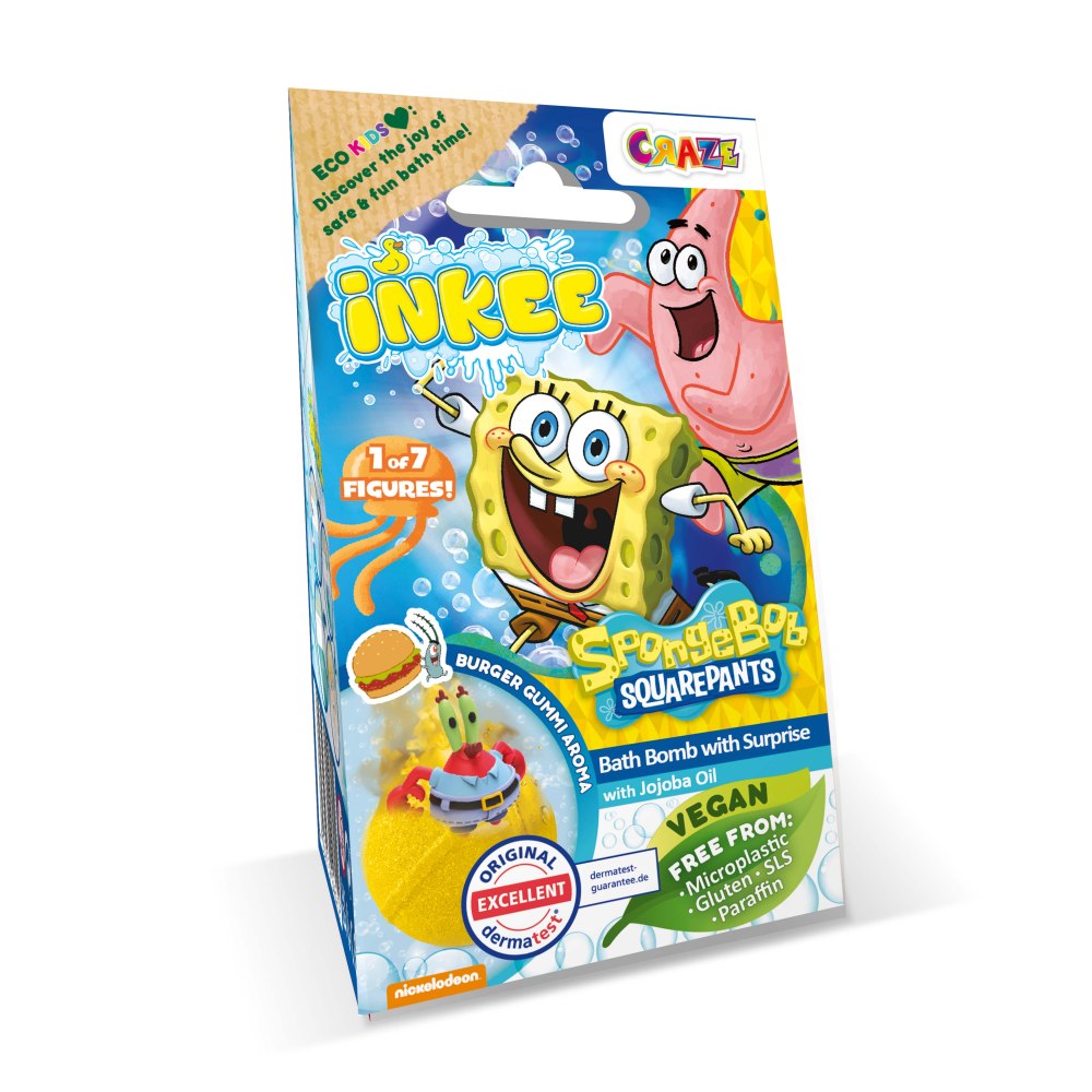 BILA DE BAIE CU SURPRIZA SPONGE BOB - CRAZE (CRZ48412)