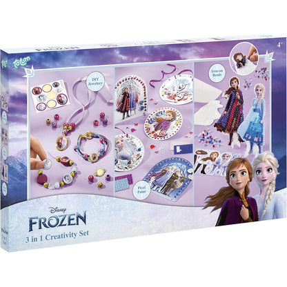 SET CREATIV 3 IN 1 - FROZEN - TOTUM (TT682092)