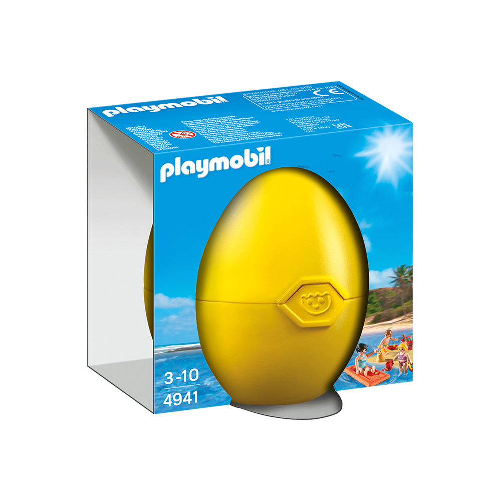 PLAYMOBIL - PUSCULITA OU DISTRACTIE PE PLAJA - PLAYMOBIL SURPRISE EGGS (PM4941)