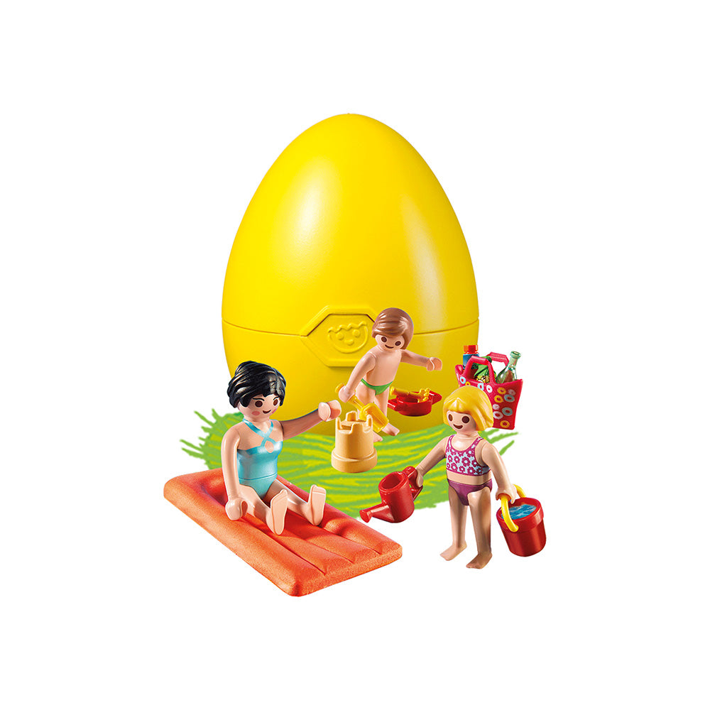 PLAYMOBIL - PUSCULITA OU DISTRACTIE PE PLAJA - PLAYMOBIL SURPRISE EGGS (PM4941)