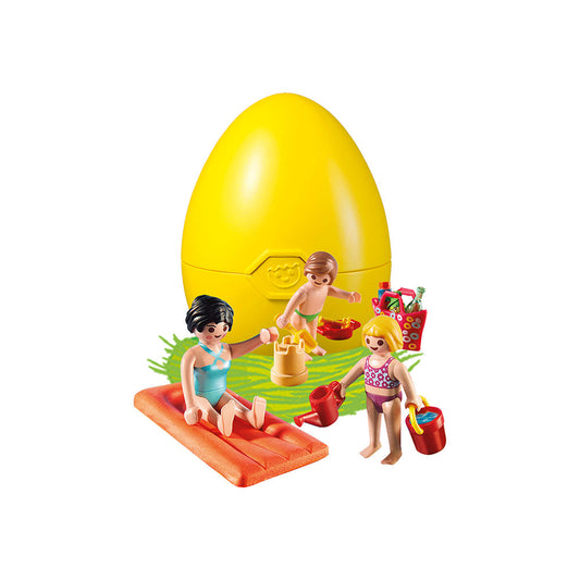 PLAYMOBIL - PUSCULITA OU DISTRACTIE PE PLAJA - PLAYMOBIL SURPRISE EGGS (PM4941)