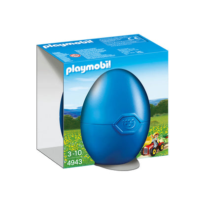 PLAYMOBIL - PUSCULITA OU COPIL CU TRACTORAS - PLAYMOBIL SURPRISE EGGS (PM4943)