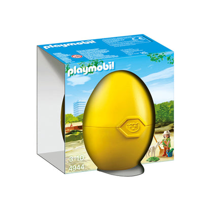 PLAYMOBIL - PUSCULITA OU INGRIJITOR ZOO CU ALPACA - PLAYMOBIL SURPRISE EGGS (PM4944)