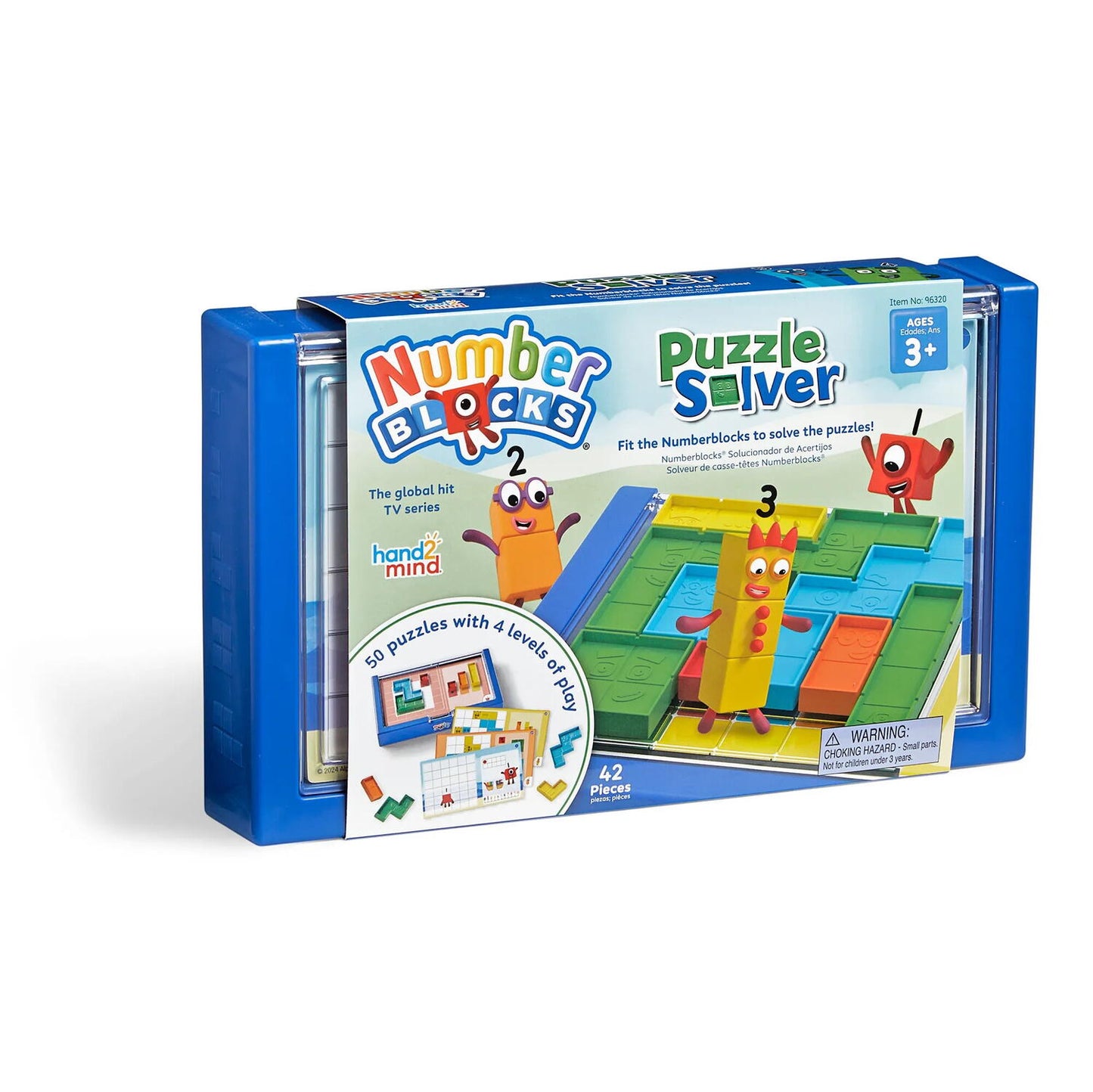 JOC DE LOGICA - NUMBERBLOCKS® REZOLVA PUZZLE-URI - HAND2MIND (HM96320-UK)