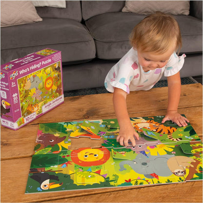 PUZZLE DESCHIDE FERESTRELE - JUNGLA ( 20 PIESE) - GALT (1005539)