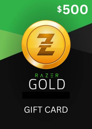 RAZER GOLD 500 USD - PC - OFFICIAL WEBSITE - MULTILANGUAGE - WORLDWIDE