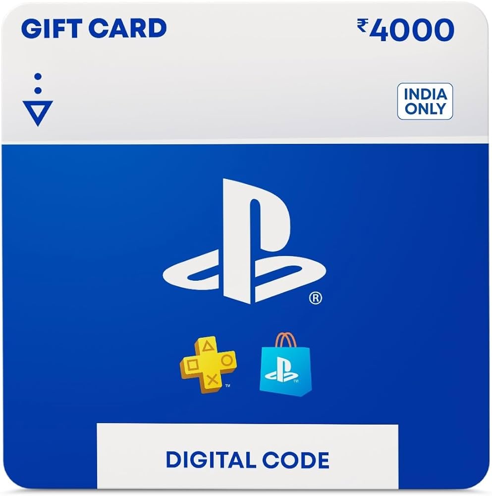 PLAYSTATION NETWORK GIFT CARD 4000 INR (IN) - PSN - MULTILANGUAGE - WORLDWIDE - Libelula Vesela - Gift Cards