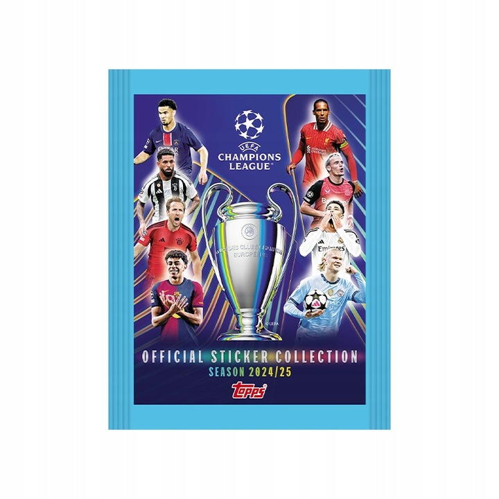 PACHET ABTIBILDURI - 2025 UEFA CHAMPIONS LEAGUE - TOPPS (5053307074453)