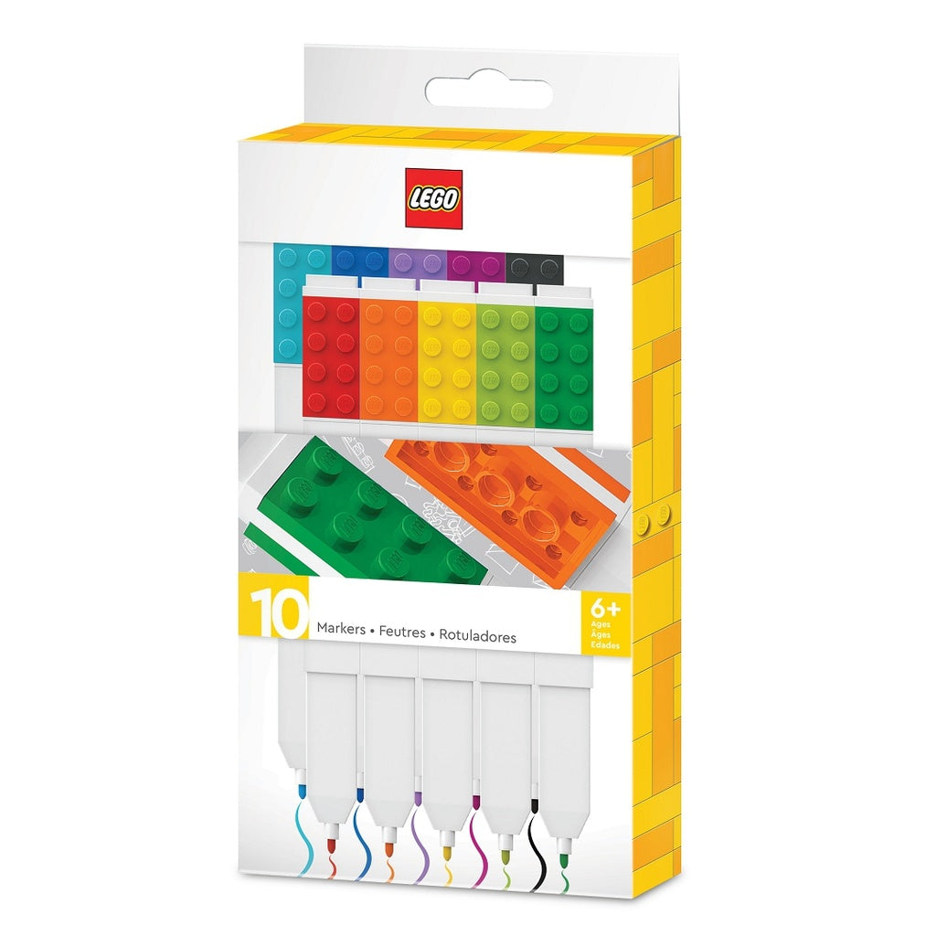 SET 10 MARKERE LEGO - LEGO (53101)