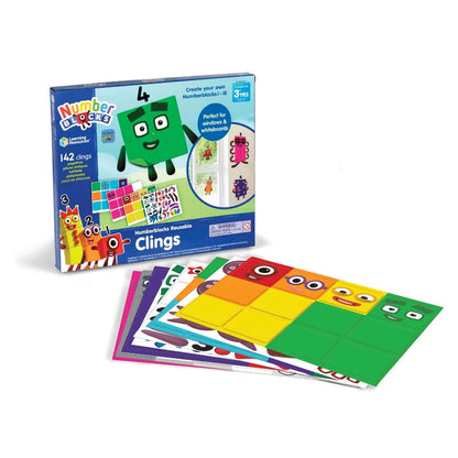 SET ACTIVITATI CU ABTIBILDURI REUTILIZABILE - NUMBERBLOCKS - HAND2MIND (HM94746-UK)