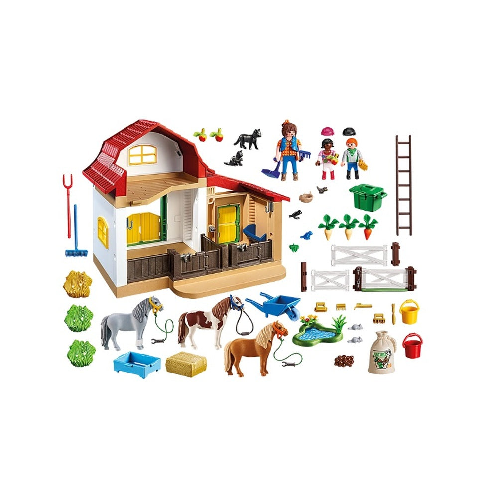 PLAYMOBIL - SET FERMA PONEILOR - PLAYMOBIL COUNTRY (PM5684)