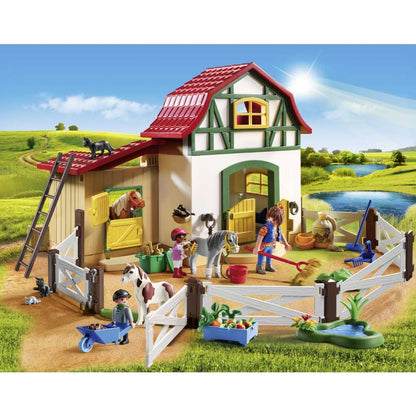 PLAYMOBIL - SET FERMA PONEILOR - PLAYMOBIL COUNTRY (PM5684)