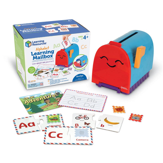 INVATAM ALFABETUL - CUTIA MEA POSTALA - LEARNING RESOURCES (LER5511)