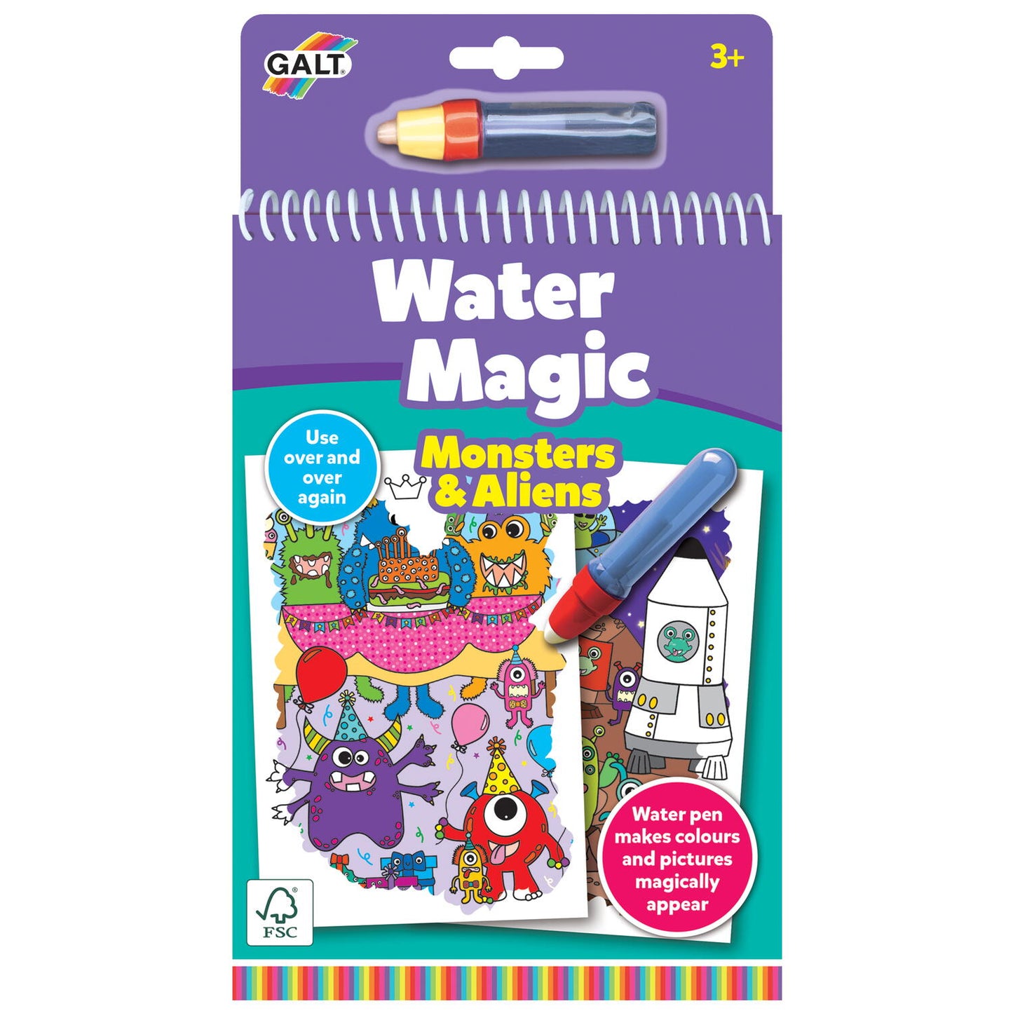 WATER MAGIC: CARTE DE COLORAT MONSTRULETI SI EXTRATERESTRII - GALT (1005686)