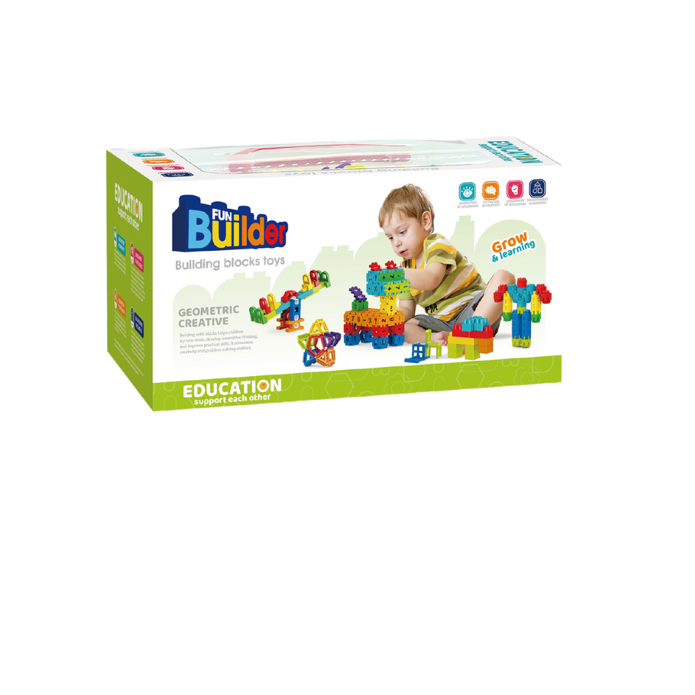 SET DE CONSTRUCTIE STEAM - MICUTUL CONSTRUCTOR (200 PIESE) - BUFNITEL (188-641A)