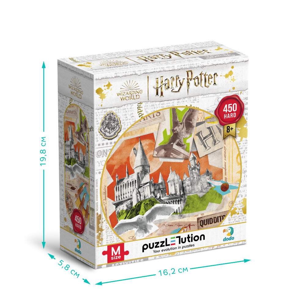 PUZZLE HARRY POTTER - SCOALA HOGWARTS (450 PIESE) - DODO (DO200503)