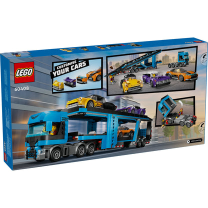 CAMION TRANSPORTOR DE MASINI SPORT - LEGO CITY (60408)