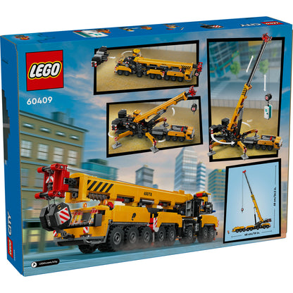 MACARA MOBILA GALBENA DE CONSTRUCTII - LEGO CITY (60409)