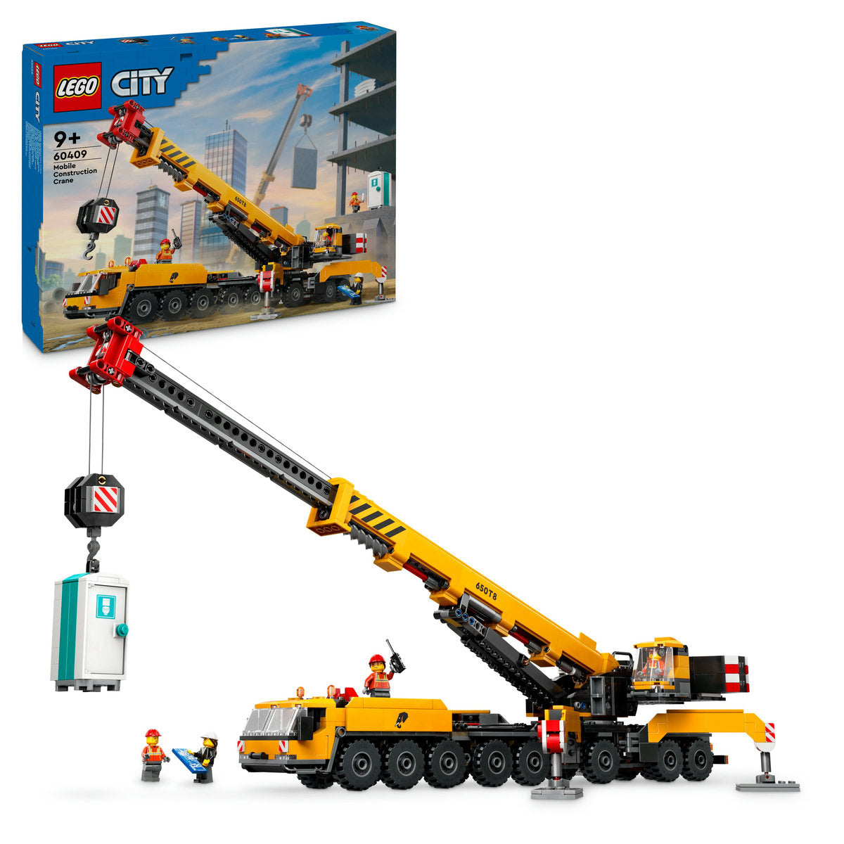 MACARA MOBILA GALBENA DE CONSTRUCTII - LEGO CITY (60409)