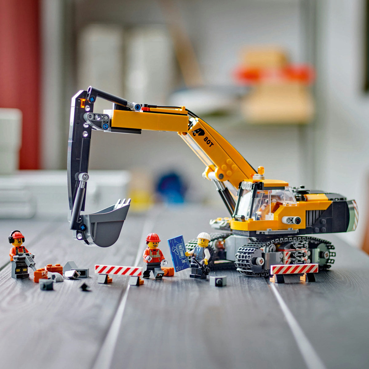 EXCAVATOR GALBEN DE CONSTRUCTII - LEGO CITY (60420)