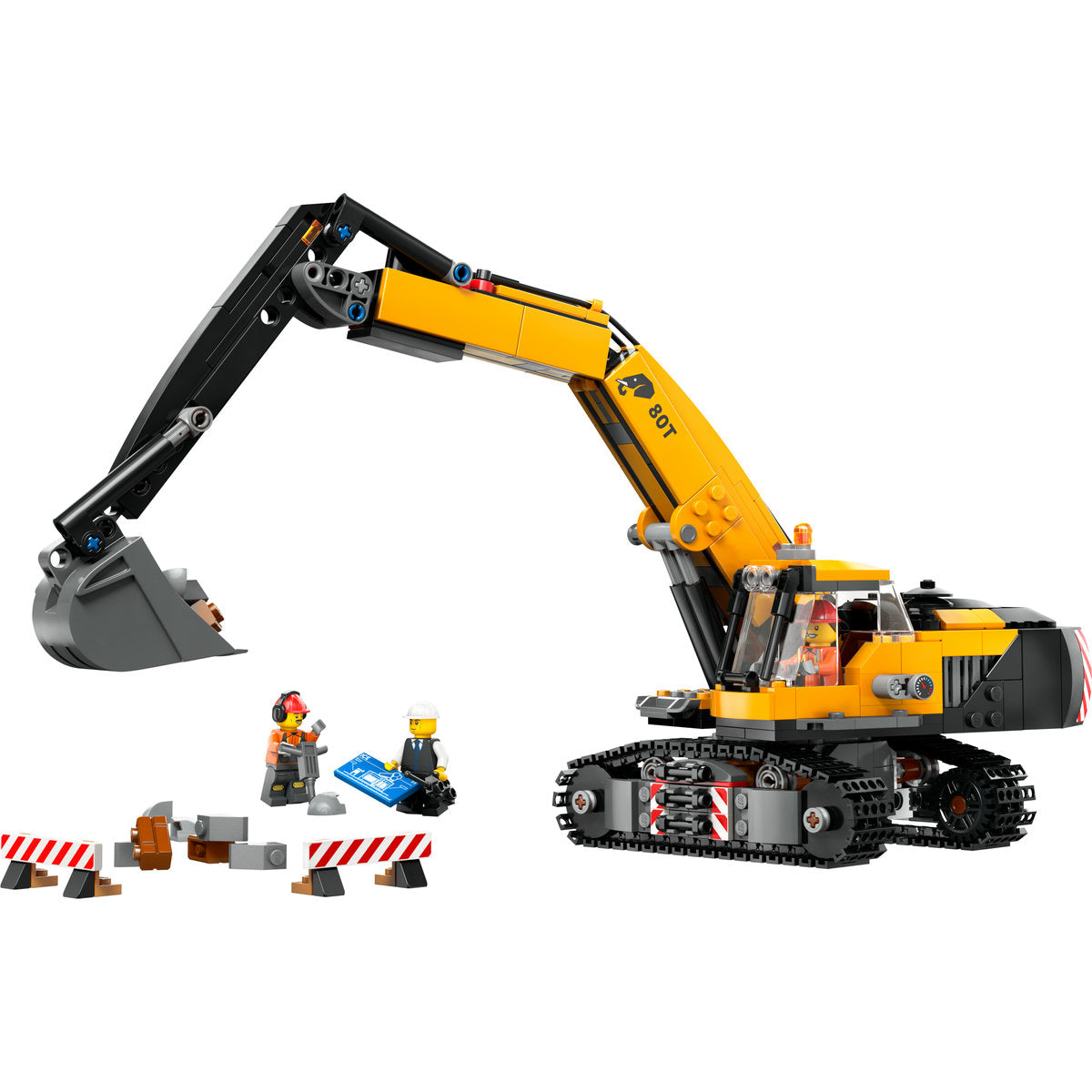 EXCAVATOR GALBEN DE CONSTRUCTII - LEGO CITY (60420)