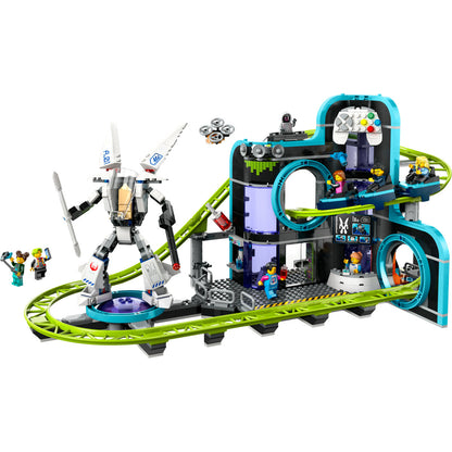 PARC CU ROLLER-COASTER LUMEA ROBOTILOR - LEGO CITY (60421)