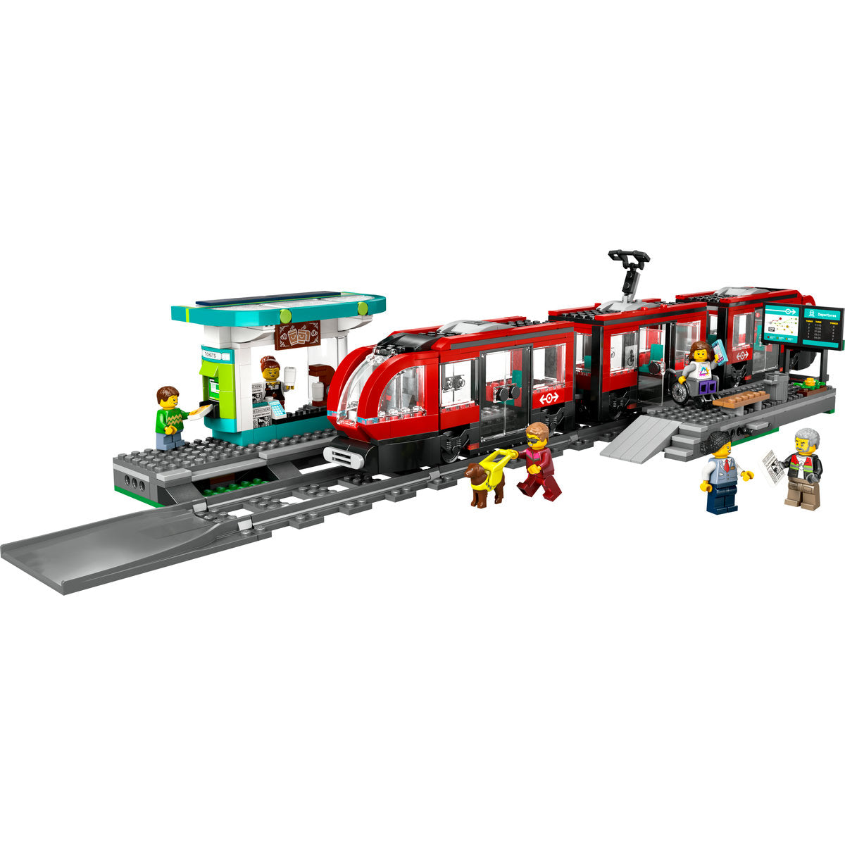 STATIE SI TRAMVAI IN CENTRUL ORASULUI - LEGO CITY (60423)