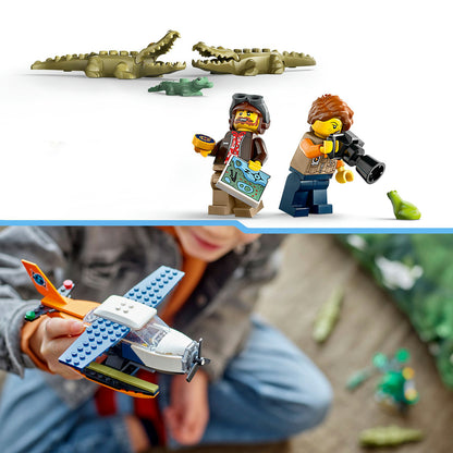 HIDROAVIONUL UNUI EXPLORATOR AL JUNGLEI - LEGO CITY (60425)