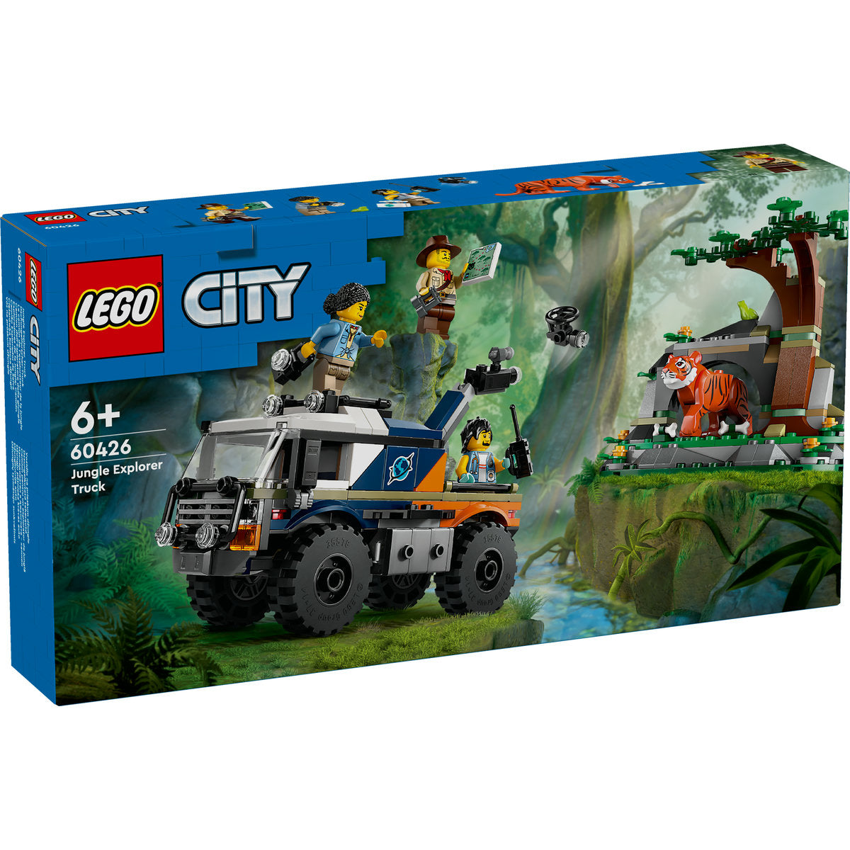 CAMIONUL OFF-ROAD AL UNUI EXPLORATOR AL JUNGLEI - LEGO CITY (60426)