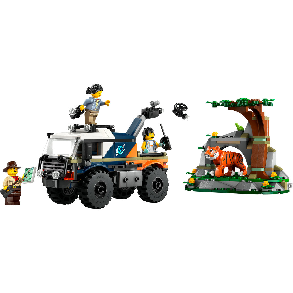 CAMIONUL OFF-ROAD AL UNUI EXPLORATOR AL JUNGLEI - LEGO CITY (60426)