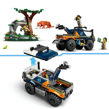 CAMIONUL OFF-ROAD AL UNUI EXPLORATOR AL JUNGLEI - LEGO CITY (60426)