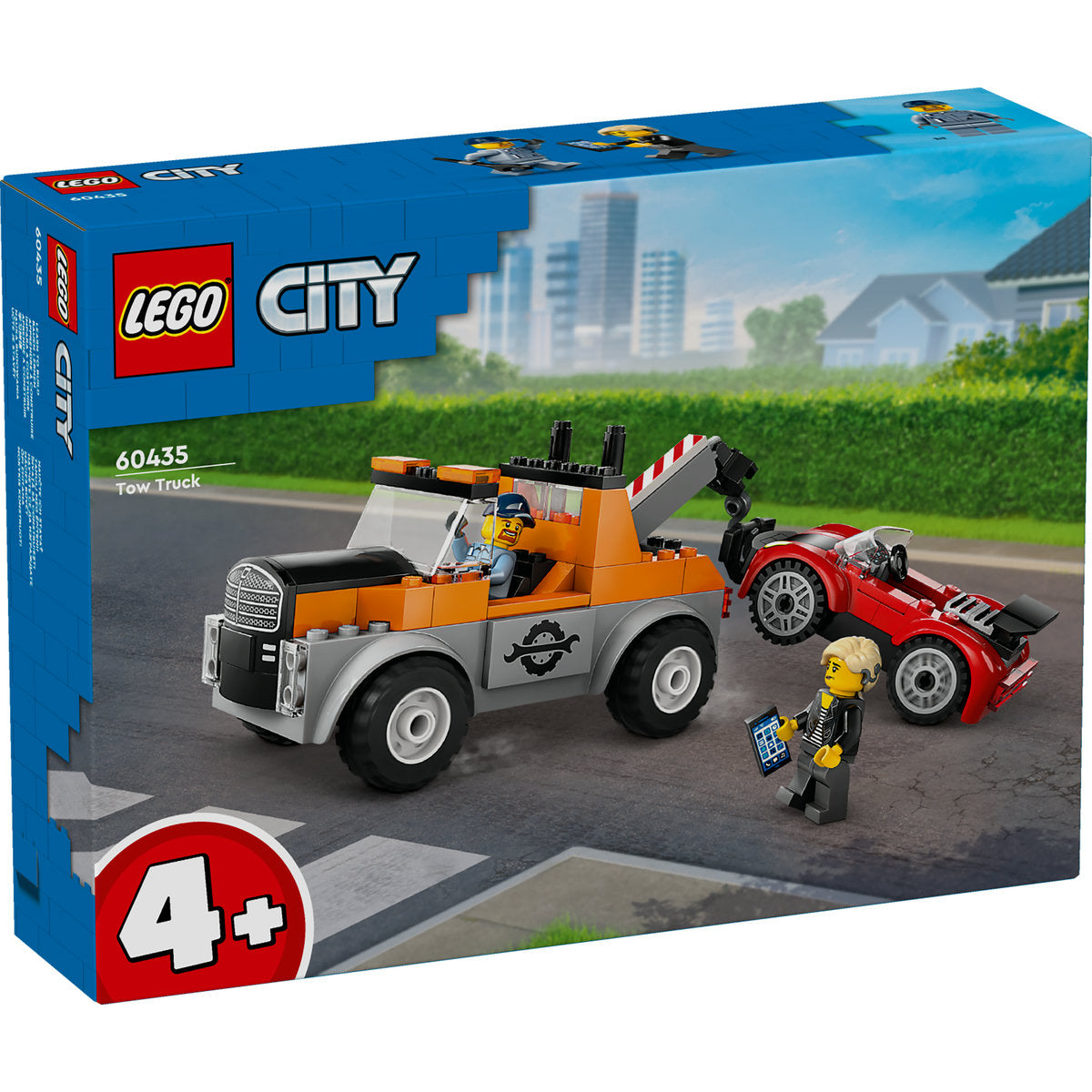 CAMIONETA DE TRACTARE SI MASINA SPORT - LEGO CITY (60435)