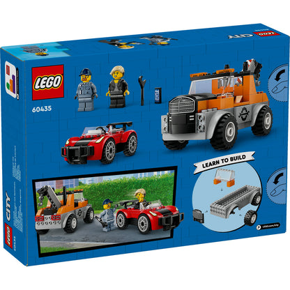 CAMIONETA DE TRACTARE SI MASINA SPORT - LEGO CITY (60435)