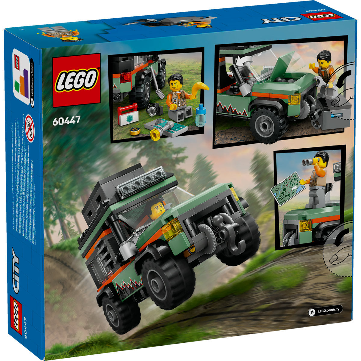 CAMIONETA 4X4 OFF-ROAD - LEGO CITY (60447)