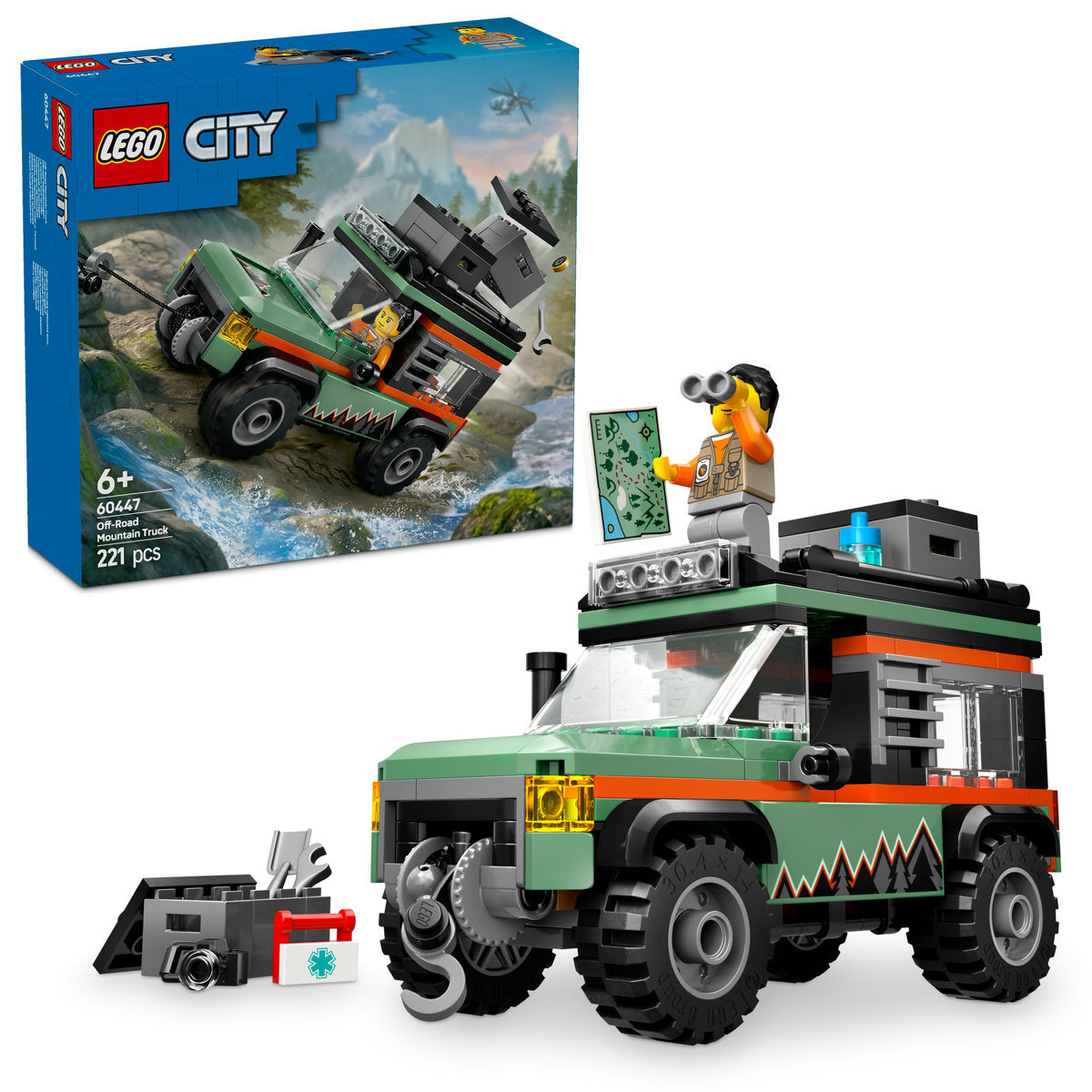 CAMIONETA 4X4 OFF-ROAD - LEGO CITY (60447)