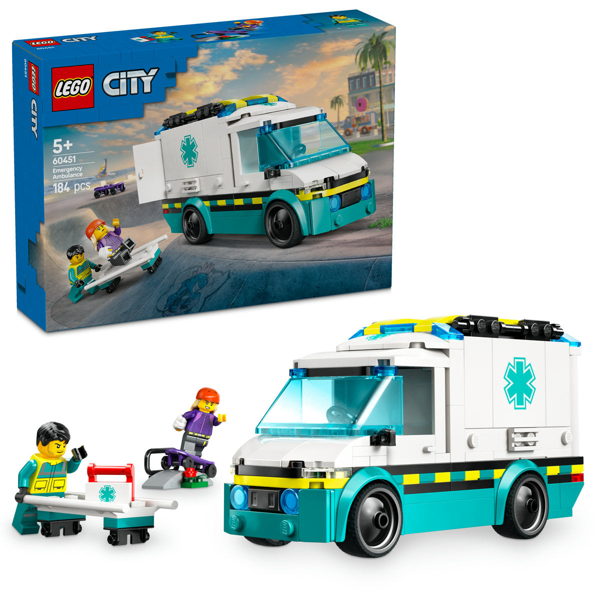 AMBULANTA DE URGENTE - LEGO CITY (60451)