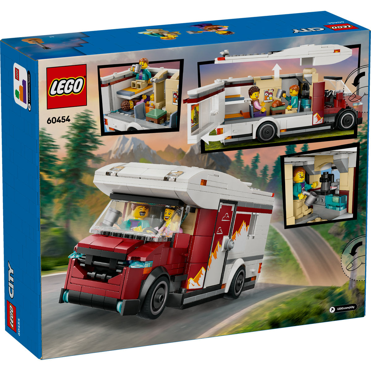 RULOTA PENTRU AVENTURI DE VACANTA - LEGO CITY (60454)