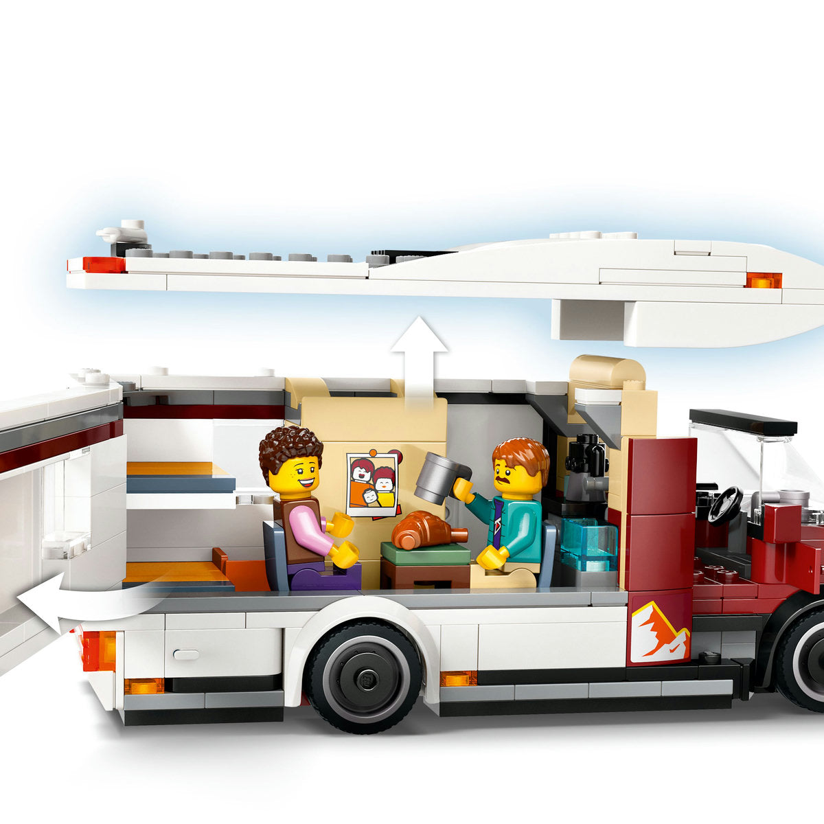 RULOTA PENTRU AVENTURI DE VACANTA - LEGO CITY (60454)