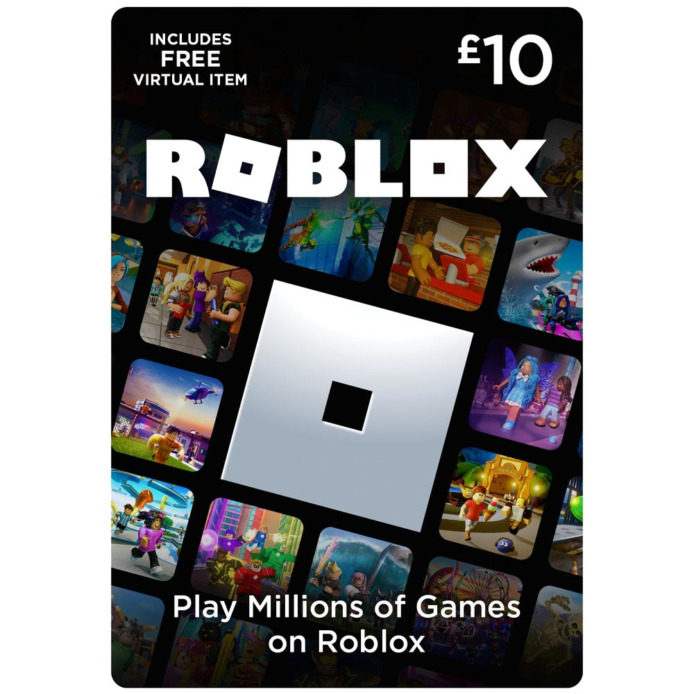 ROBLOX 10 GBP (GIFT CARD) - PC - OFFICIAL WEBSITE - MULTILANGUAGE - WORLDWIDE