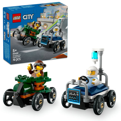 PACHET DE CURSE AVION VS. PAT DE SPITAL - LEGO CITY (60459)