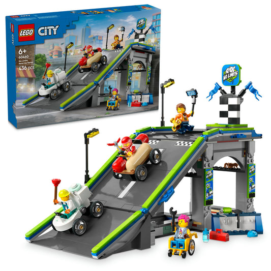 FARA LIMITE: RAMPA PENTRU CURSE DE MASINI - LEGO CITY (60460)