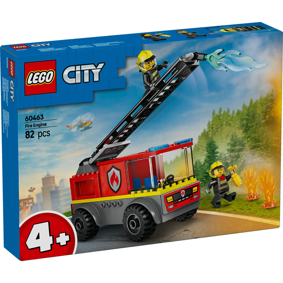 CAMION DE POMPIERI CU SCARA - LEGO CITY (60463)