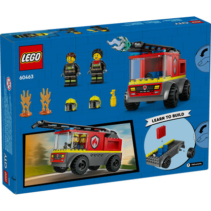 CAMION DE POMPIERI CU SCARA - LEGO CITY (60463)