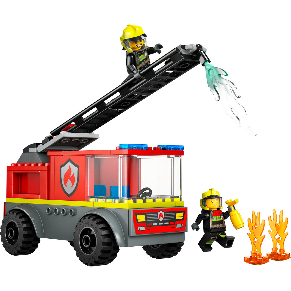 CAMION DE POMPIERI CU SCARA - LEGO CITY (60463)