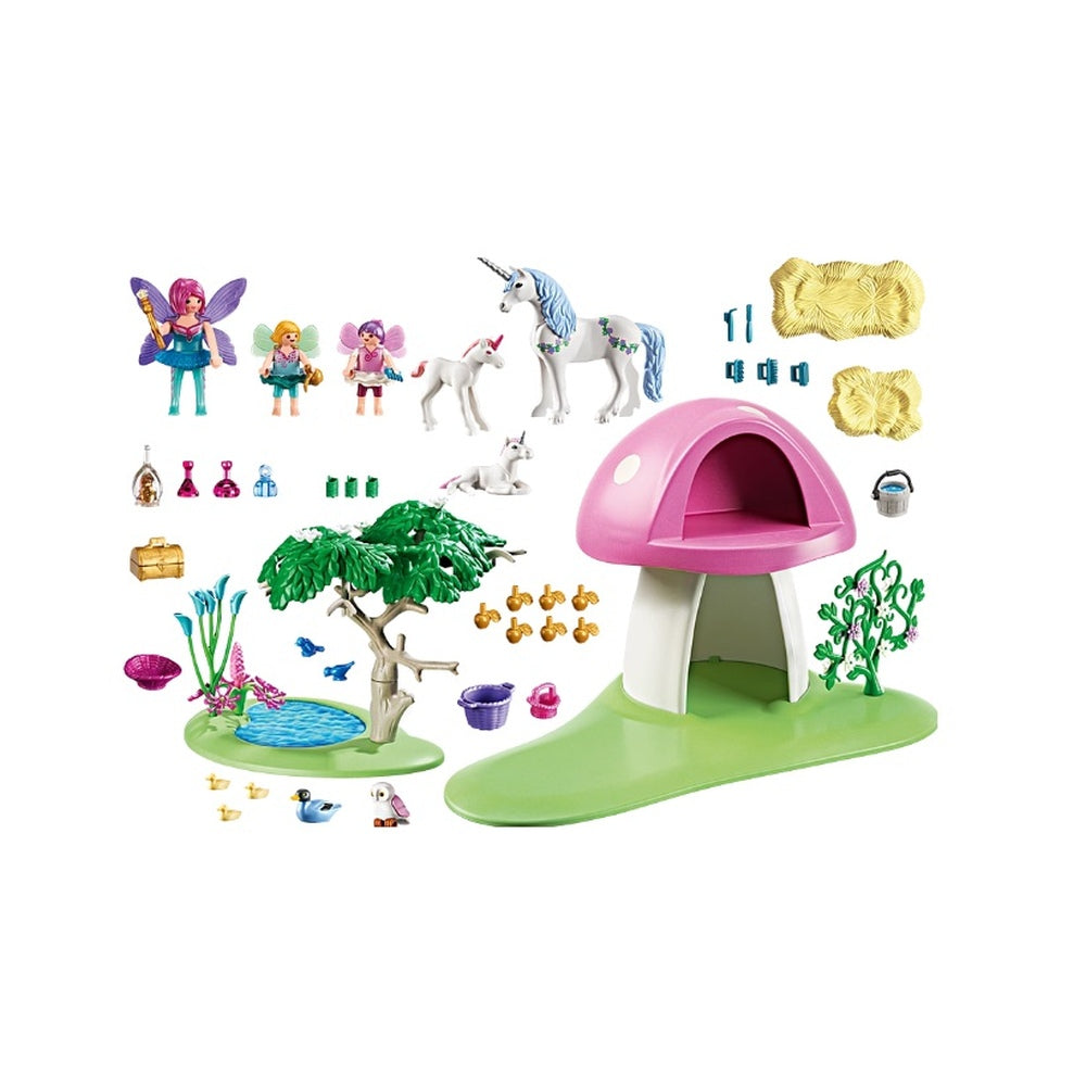 ZANE SI CASUTA CIUPERCUTA - PLAYMOBIL FAIRIES (PM6055)