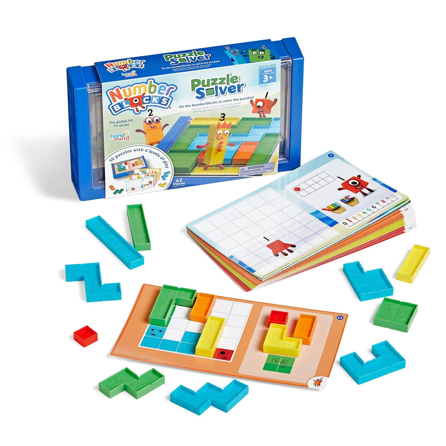 JOC DE LOGICA - NUMBERBLOCKS® REZOLVA PUZZLE-URI - HAND2MIND (HM96320-UK)