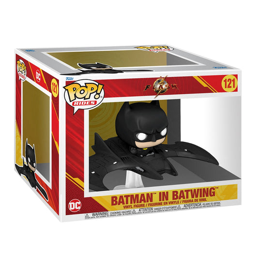 FUNKO POP RIDE SUPDLX: THE FLASH- BATMAN W/ BATWING - FUNKO (65603)